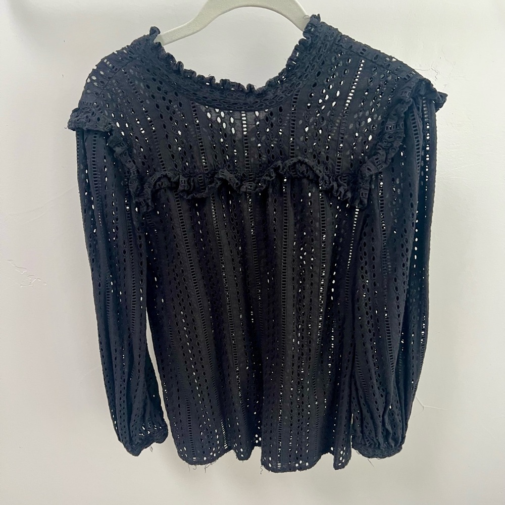 Madewell Eyelet Top